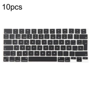 MacBook A2442 A2485 A2779 A2780 A2991 A2992 Keycaps 10pcs UK Spain - 1