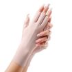 Gray Ice Silk Half Finger Ladies Sunscreen Gloves - Cent Finger Style - 2
