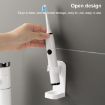 Universal Electric Toothbrush Holder Bathroom Storage Rack - White - 7