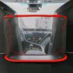 Red Car Seat Hanging Storage Bag - Style: Without Pocket - 1