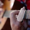 5PCS Transparent Acrylic Guitar Slide Tube, 28mm Folk Slide Block - 5