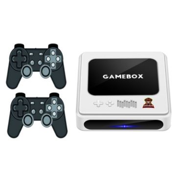 GD10 64G 30000+ Games Dual System 4K HD TV Game Console EU Plug White - 1