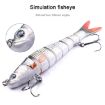 Luya Knotty Fish Bionic Hard Bait - 3 PCS Sea Fishing Fake Bait - 4