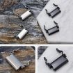 Multifunctional Stainless Steel Outdoor Survival Bracelet for Men - Silver - 4