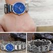Multifunctional Stainless Steel Outdoor Survival Bracelet for Men - Silver - 8