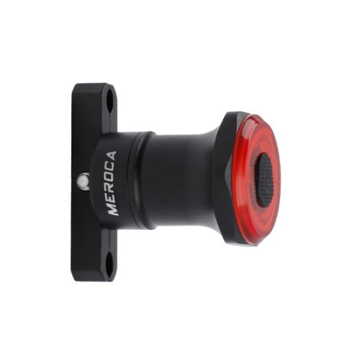 MEROCA MX2 Smart Sensor Brake Tail Light USB Charging - Black - 1