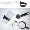 Blue Aluminum Alloy Cycling Bicycle Coffee & Milk Tea Cup Holder - 6