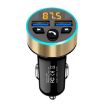 Halo Car MP3 Bluetooth Player FM Transmitter 3.1A Charger Tyrant Gold - 2
