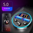 Halo Car MP3 Bluetooth Player FM Transmitter 3.1A Charger Tyrant Gold - 4