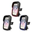 Red Waterproof Mountain Bike & Motorcycle Phone Holder with Shade - 2