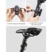 GOOFY DT-6005 USB Rechargeable Bike Tail Light, Red White LED Light - 3