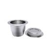Reusable Stainless Steel Coffee Capsules with Multiple Filters (Silver) - 2