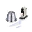 Reusable Stainless Steel Coffee Capsules with Multiple Filters (Silver) - 5
