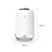 Portable Car Humidifier & Night Light USB Aroma Diffuser - Pearl White - 3