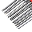 12 PCS Magnetic S2 Alloy Steel Electric Screwdriver Bit Set, Spec: 8 - 6