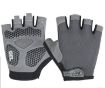 XL Grey Cycling Shock Absorbing Anti-Slip Half-Finger Gloves for Fitness - 1