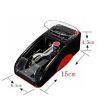Electric Automatic Cigarette Rolling Machine, 8mm Injector, EU Plug, Red - 2