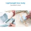 Portable Travel Soap Box Set - 2 PCS (Blue) - 3