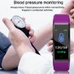 ID115 Plus Smart Bracelet: Heart Rate, Blood Pressure, Pedometer (Purple) - 3