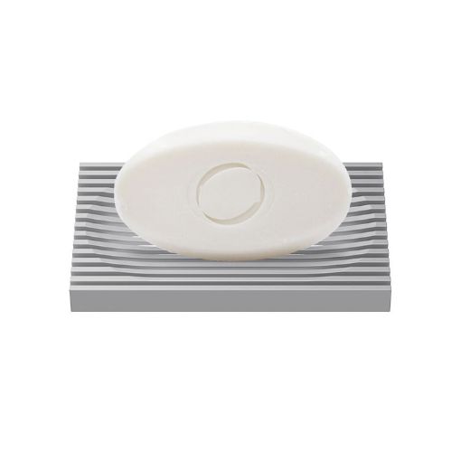 Personalized Grey Drop-resistant Soap Box - Double-sided Bathroom Mop - 1