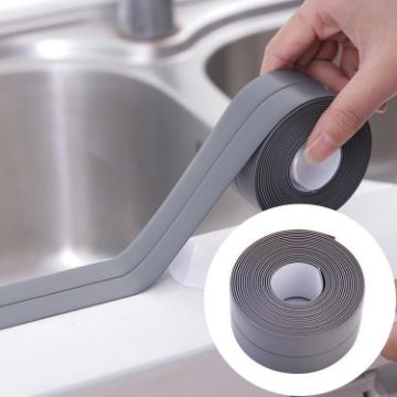 Waterproof Mold Proof PVC Adhesive Tape for Kitchen/Bathroom, 3.8cm x 3.2m - 1