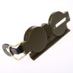 Portable Folding Lens Compass - Army Green Mini Camping Climbing Tool - 6