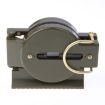 Portable Folding Lens Compass - Army Green Mini Camping Climbing Tool - 7