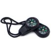 10 PCS Mini Compass Key Chain - Outdoor Camping Hiking Survival Tool - 2
