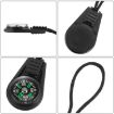 10 PCS Mini Compass Key Chain - Outdoor Camping Hiking Survival Tool - 3