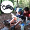 10 PCS Mini Compass Key Chain - Outdoor Camping Hiking Survival Tool - 6