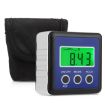 Mini Precision Magnetic Digital Tilt Box/Inclinometer - 3 Button (Blue) - 3