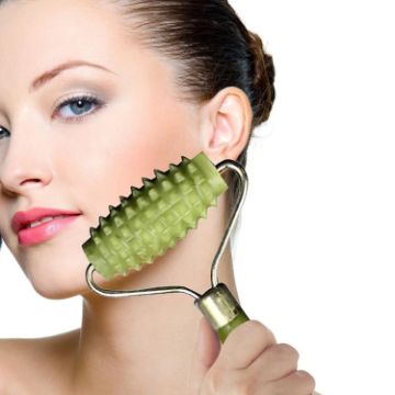 Jade Facial Massager Roller - Portable Massage Roller for Face - 1