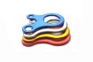 Camping Tent Cord Rope Fastener Carabiner Hook Hanger 10 PCS Blue - 5