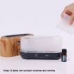 3D Simulation Flame Incense Humidifier - White, US Plug - 4