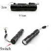 Mini Super Bright Waterproof Flashlight with Keychain - Small Torch Light - 6