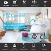OU-A1IN PTZ WiFi Smart Dome Camera, 355 Rotation, Two-Way Intercom (EU Plug) - 5