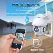 OU-A1IN PTZ WiFi Smart Dome Camera, 355 Rotation, Two-Way Intercom (AU Plug) - 6