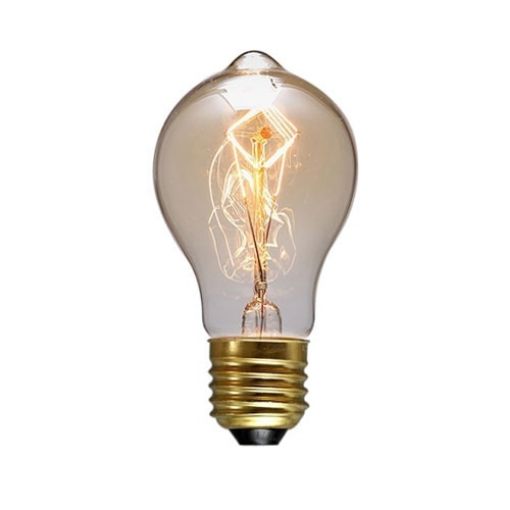 E27 40W Vintage Edison Light Bulb Filament Incandescent, AC 220V A19 - 1