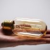 E27 40W Vintage Edison Light Bulb Filament Incandescent, AC 220V A19 - 3