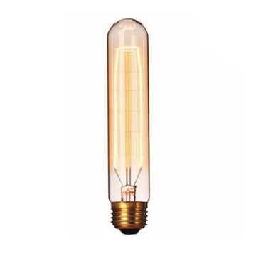 E27 40W Retro Edison Vintage Incandescent Bulb, AC 220V T185 Filament - 1