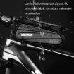 WILD MAN ES3 Hard Shell Bicycle Bag - Black 1L, Touch Screen Bike Bag - 9