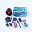 8pcs Car Alarm Set with Remote Control and Alarm Horn - 8