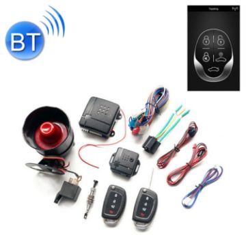 2 Set Car Alarm One-Way Bluetooth Control via Mobile App - 1