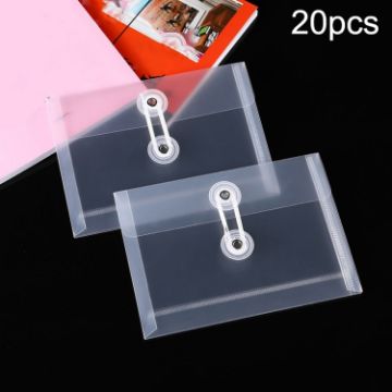 A6 Wire-Wound File Bag - 20 PCS Transparent Waterproof Storage Bags - 1