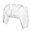 PS5-002 Wireless Controller Crystal Shell Cover for PS5 - Transparent - 1