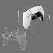 PS5-002 Wireless Controller Crystal Shell Cover for PS5 - Transparent - 4