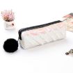 Reversible Sequin Pencil Case - Magic White+White, Large School Gift Bag - 1