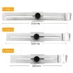 Portable Woodworking Scribing Marker Ruler 0-250mm | Precision Tool - 3