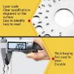 Stainless Steel Wire Gauge Weld Inspection Ruler Thickness Welding Gauge - 7