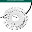 Stainless Steel Wire Gauge Weld Inspection Ruler Thickness Welding Gauge - 8